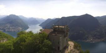 Imagen de vista previa de la cámara web Lugano - San Salvatore